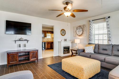 Walk to Town Home with Yard in Brenham!
