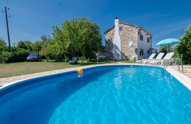 Walnut House with a pool