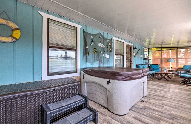 Waterfront Hernando Beach Home w/Dock & Hot Tub!