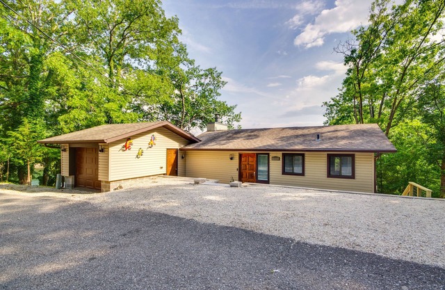 Waterfront Home w/Views & Dock in Sunrise Beach!
