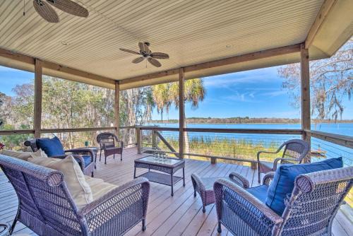Waterfront Home with Private Dock in Crystal River