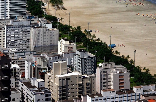 Waterfront in Santos.