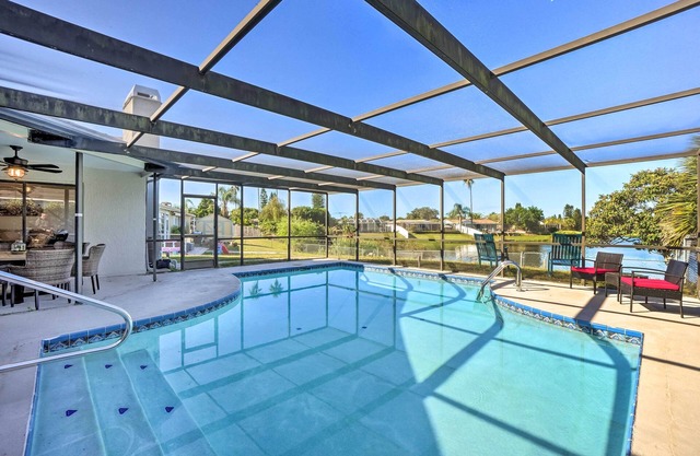 Waterfront Port Richey House w/Heated Pool!