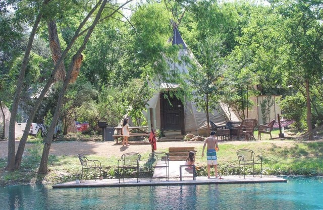 Waterfront Teepee 2 Red Fox