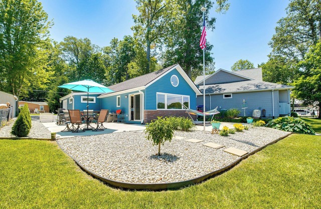 Waterfront w/Boat Dock: Retreat on Indian Lake