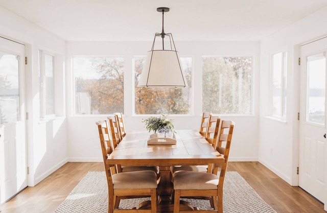 Waterview + Sunrises in this Contemporary Gem