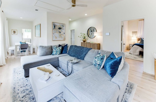 Welcome to Main Ave Charm: Historic Downtown Retreat! This charming home offers modern amenities .