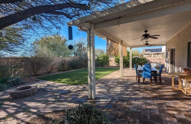 Welcome to the Desert DwellingnA charming 3-bedroom house with a beautiful yard!