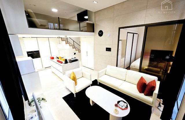 Welcoming 2-bedroom apartment with AC in Gangnam