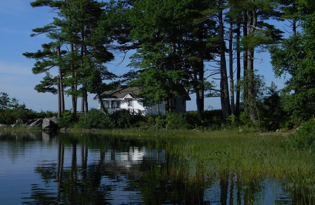 Whispering Pines Cottage - Surrounded by Pemaquid Lake with beautiful views