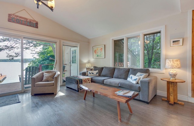 Whitefish Lake: Waterfront Cottage w/Boat Dock!