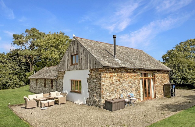 Widehay Barn in rural North Devon