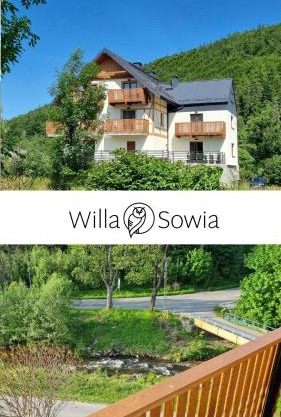 Willa Sowia nowe apartamenty nad górskim potokiem zachwycający widok na góry