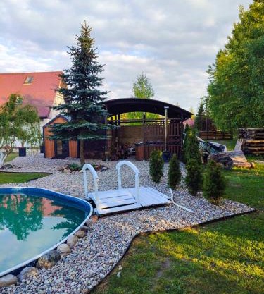 Willa Szymbark - basen, sauna, balia, jacuzzi, dom całoroczny w Szymbarku