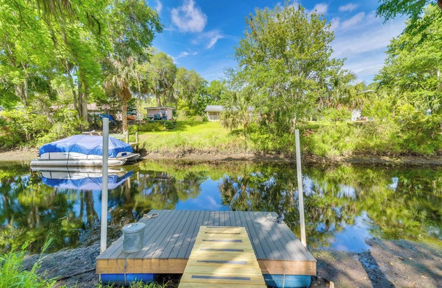 Withlacoochee River Rental w/Dock Access!