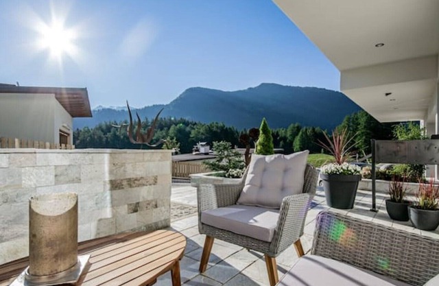 Wohnung C&C / mit Terrasse mit Herrlichem Blick in die Berge