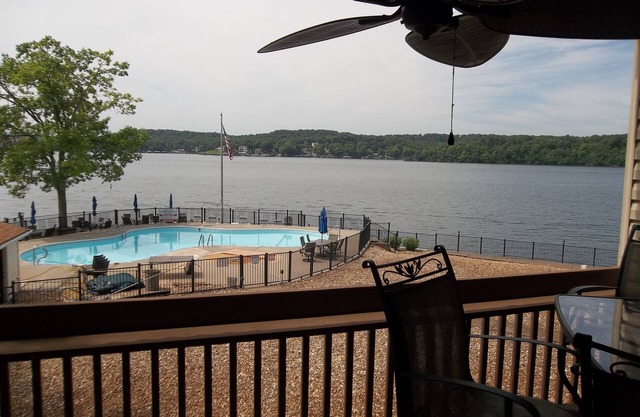 WOW! Amazing View of Main Channel & Pool! Only 5 Steps In! Electric Grill!