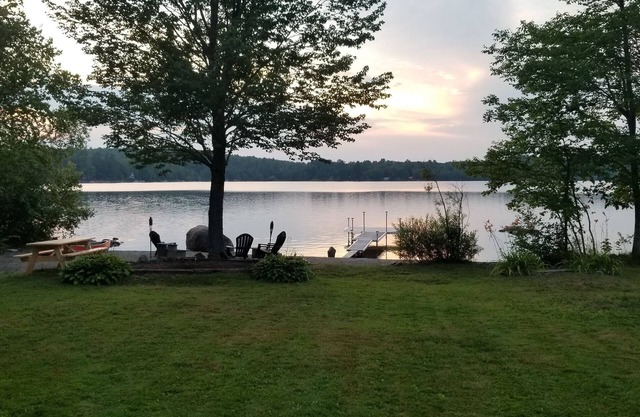 Year-round garage apartment on Lake Wassookeag with full amenities.