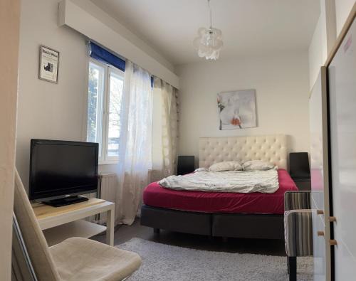 Yksiö 1 km jokirannasta föriltä/2 km torilta