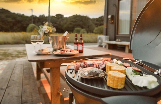 You can stay with your pet Enjoy BBQ under the bl - SEASIDE HOUSE Anbu House / Nishimuro-gun Wakayama