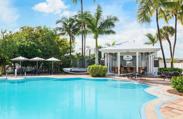 Your Island Base | 3 Pool View Rooms at Fun & Breezy Blue Flamingo Resort