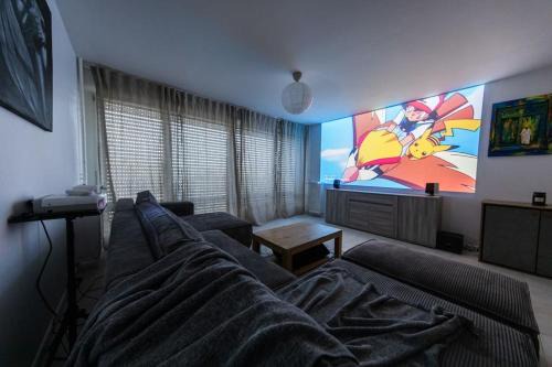 Tours Apartment | Élégance et confort- Vidéoprojecteur Tours-Parking