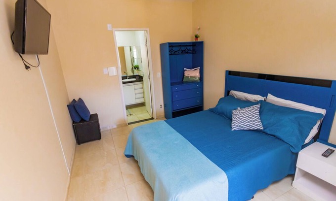 Guarapari Apartment | Ótimo flat à 750m do mar Sta Mônica Guarapari/ES