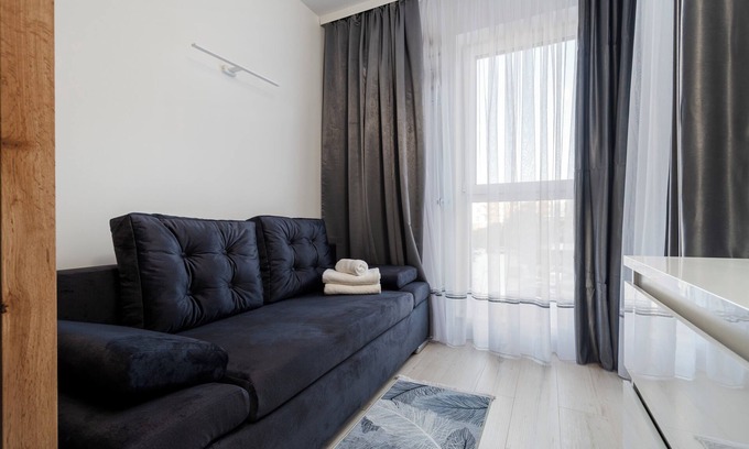 Srodmiescie Apartment | Łódź Fabryczna Deluxe Studio