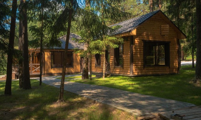 Pechory House | База отдыха «Водопад»