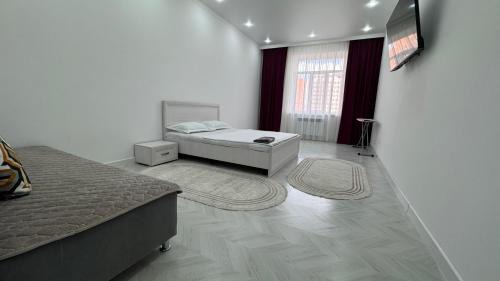 Aktobe Apartment | Евро Двушка в ЖК Satym мкр Батыс-2 кроме кровати два раскладных дивана