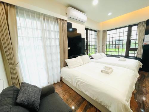 Wujie House | 宜蘭包棟民宿 安娜貝絲 獨棟l KTV唱到飽l電動麻將l全套廚房l看電影l遊戲機l 烤肉BBQ l國旅卡特約