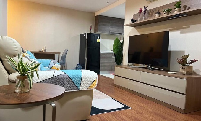 Rama 9 Apartment | 曼谷市中心拉玛9近火车夜市，中央商场，大一房精美公寓，新房优惠