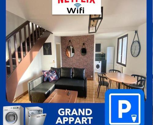 Cret de Roc Apartment | 014 CHIC & COSY GRAND APPART DUPLEX 76m2 WIFI SMART TV NETFLIX ET VUE PANORAMIQUE