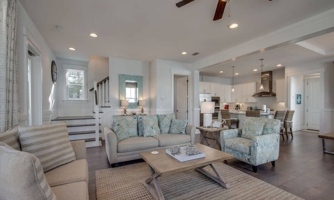 Santa Rosa Beach House | 1,998 SqFt! 3 Bikes! Walk/Bike to the Pool & Beach! Snowbirds Welcome! Sundance