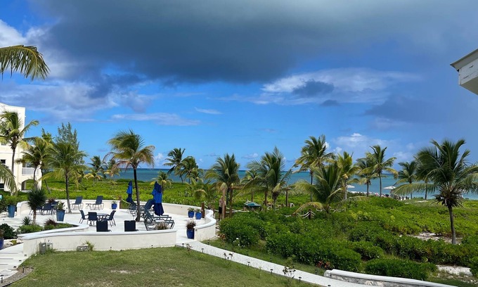 Wheeland Settlement Condo | 1 bdrm second floor , views pool hot tub private beach spacious newly renovated