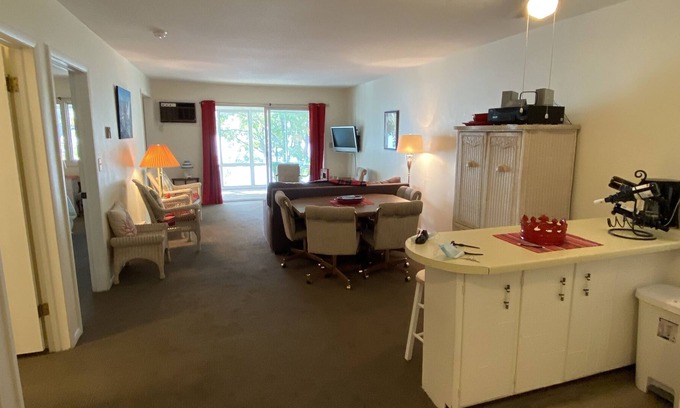 Detroit Lakes Condo | 1 bed/1 bath condo long term stays welcome! Lake Front close to Detroit Mountain