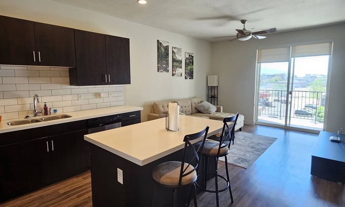 Downtown Salt Lake City Apartment | 1 Bed/1 Bath Modern Apt. in the Heart of Downtown Salt Lake City