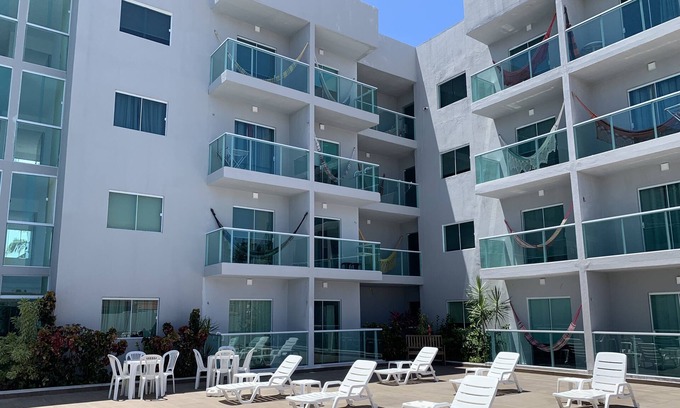 Barra Grande Apartment | 1-bedroom apartment on the beautiful Peroba beach.