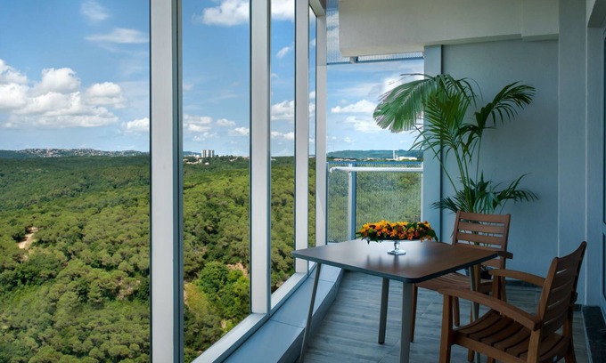Maslak Apartment | 1 BEDROOM STUDIO WİTH TERRACE FOREST/CİTY VİEW