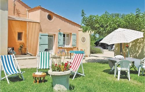 Caderousse House | 1 Bedroom Stunning Home In Caderousse