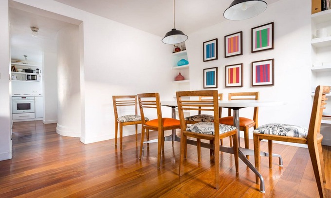 Quartier de la Folie-Mericourt Apartment | 1 BR Upper Marais with A/C