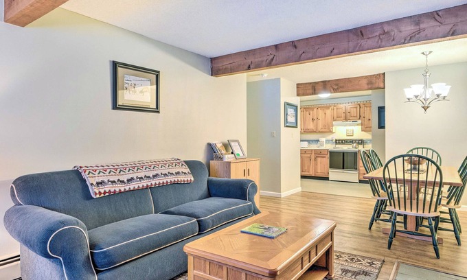 Bartlett Condo | 1 Mi to Attitash Mountain: Condo w/Resort Perks