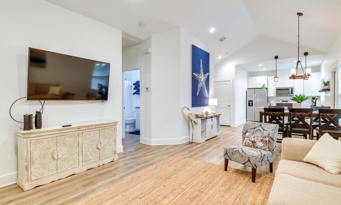 Rockport House | 1 Mi to Beach: Retreat w/Large Yard in Rockport