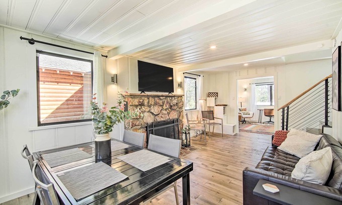 Big Bear Lake Cabin | < 1 Mi to Big Bear Lake: Cabin w/Hot Tub