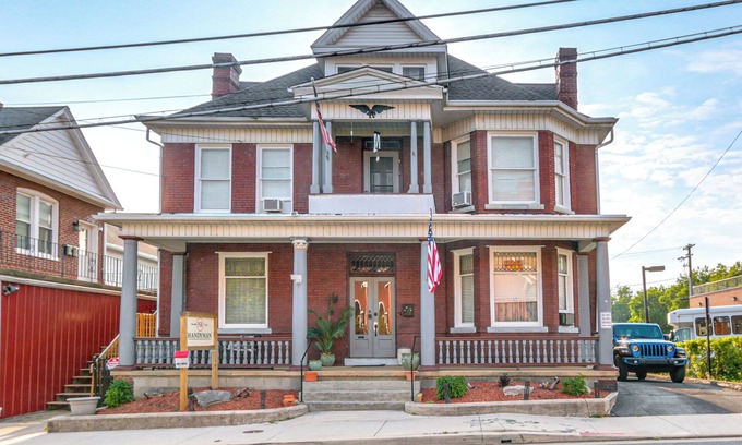 Cumberland Apartment | 1 Mi to Dtwn Cumberland: Historic Apt w/Patio!