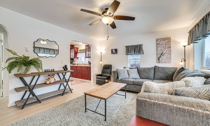 Bay Harbor House | 1 Mi to Little Traverse Bay: Home w/Fire Pit