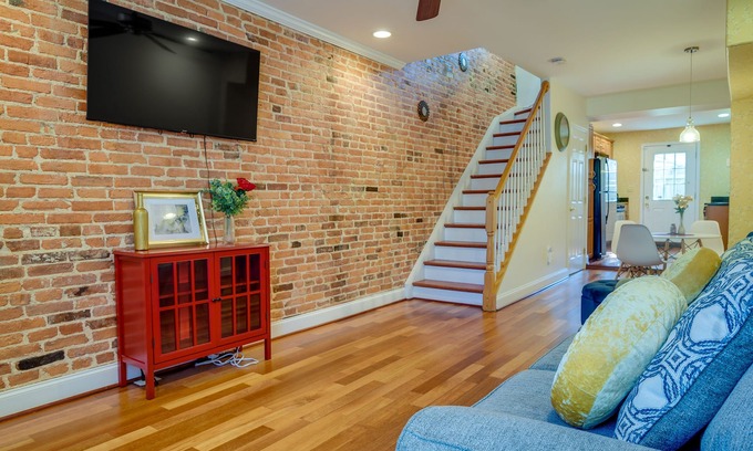 Riverside House | 1 Mi to to M&T Bank Stadium: Home w/Rooftop Patio