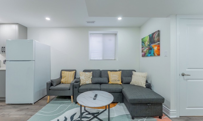 Caledon Apartment | 1 Modern and Cozy 2BR, 1 WR Basement apartment