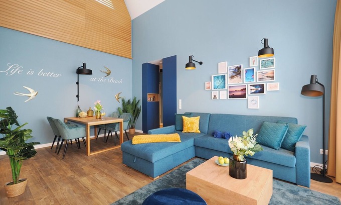 Heringsdorf Apartment | 1-room vacation apartment with balcony facing the lake