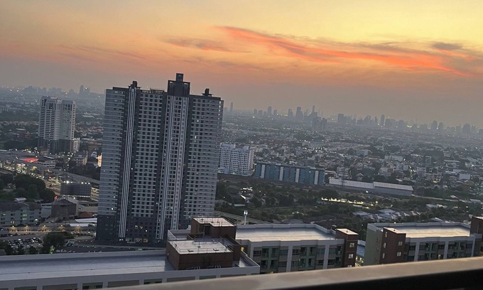 Suan Luang Condo | #1 Summer sunshine 29sqmnRoom with AC, fitness room, WiFi, pool, washing machine